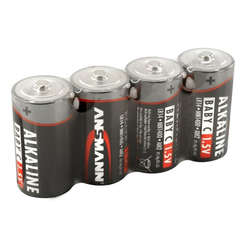 Ansmann Red Alkaline Batterie Baby C Lr Er Schrumpffolie