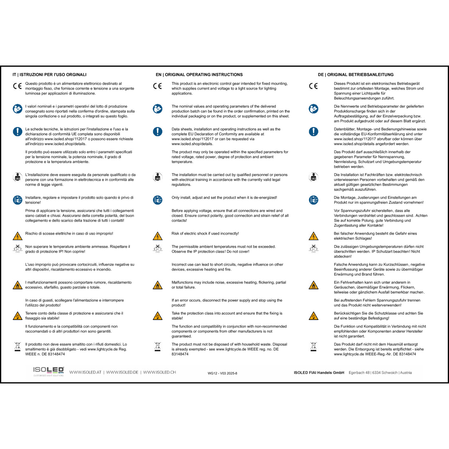Sicherheitsdatenblatt