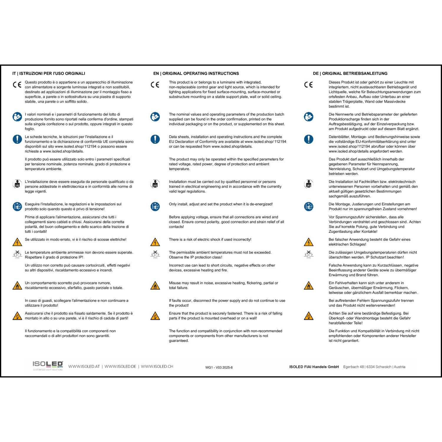Sicherheitsdatenblatt