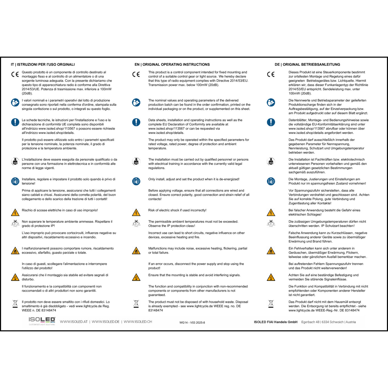 Sicherheitsdatenblatt