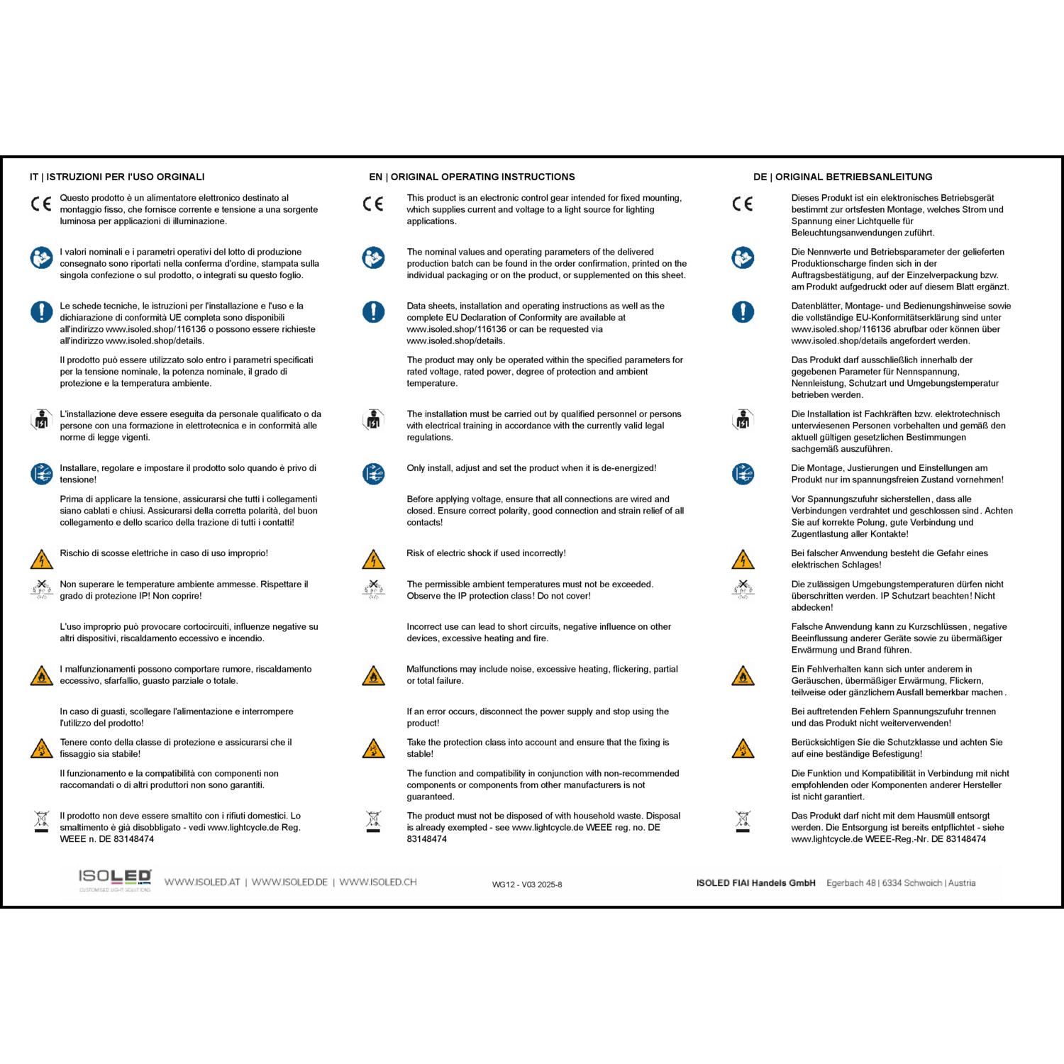Sicherheitsdatenblatt