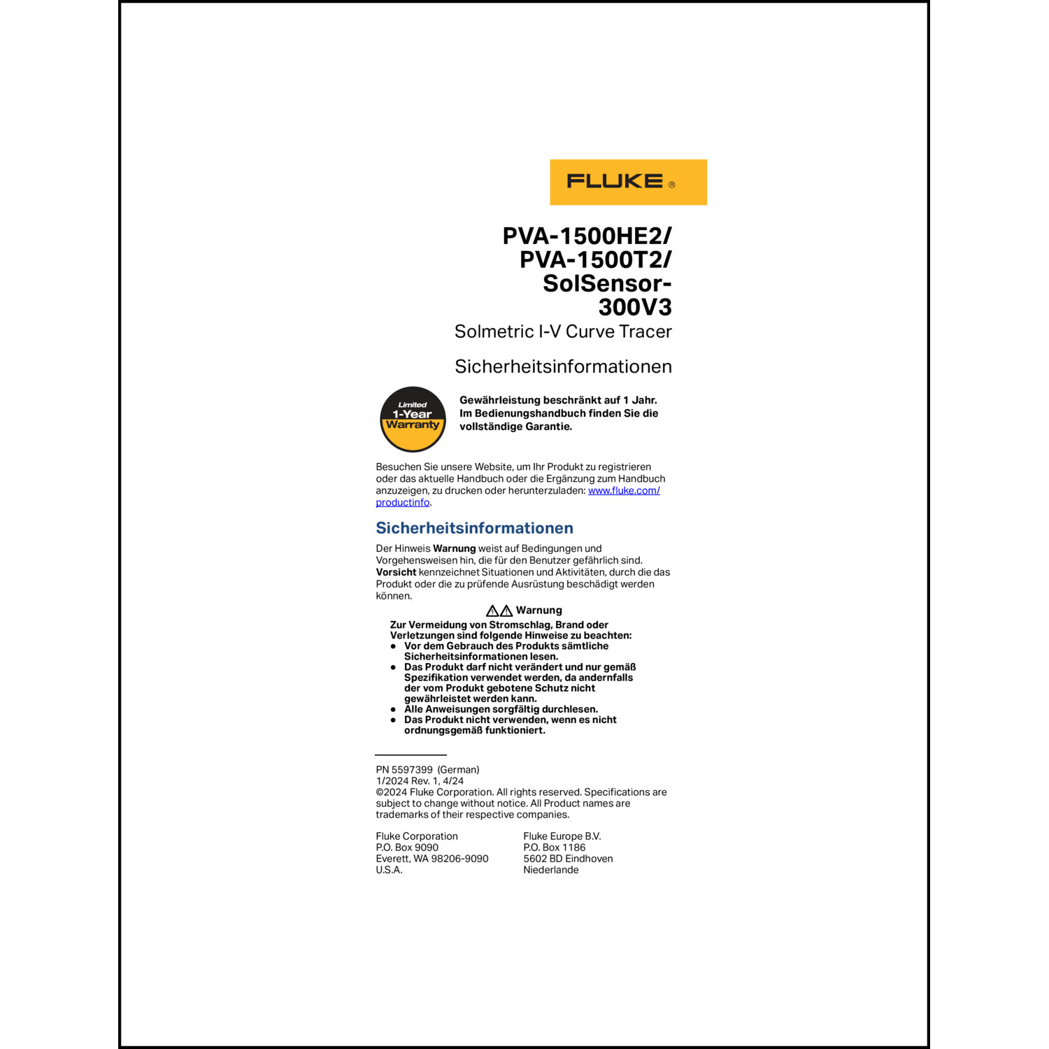 Sicherheitsdatenblatt