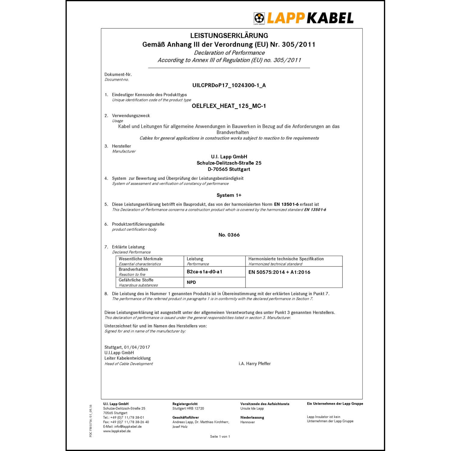 Bauproduktenverordnung