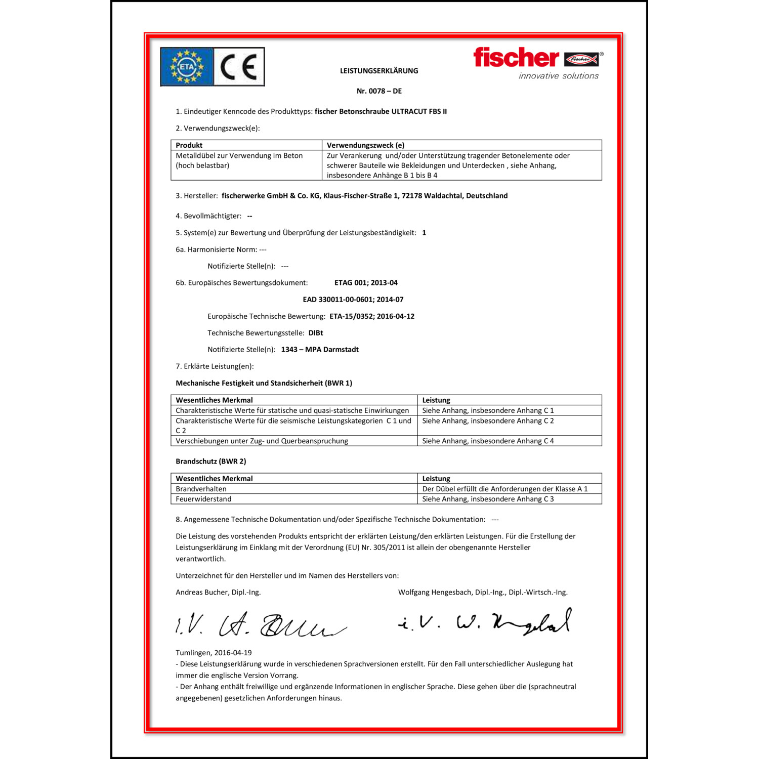 Bauproduktenverordnung