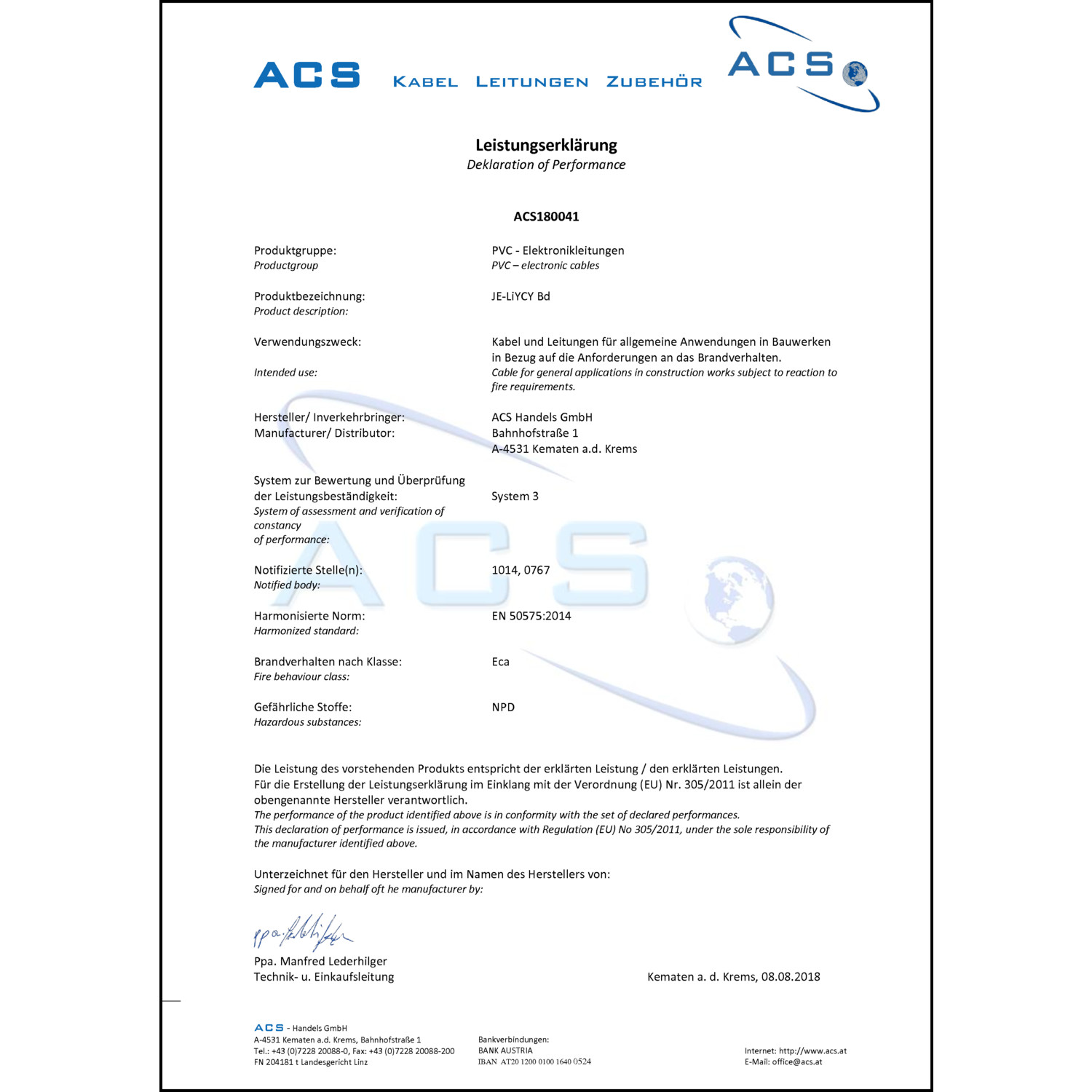 Bauproduktenverordnung