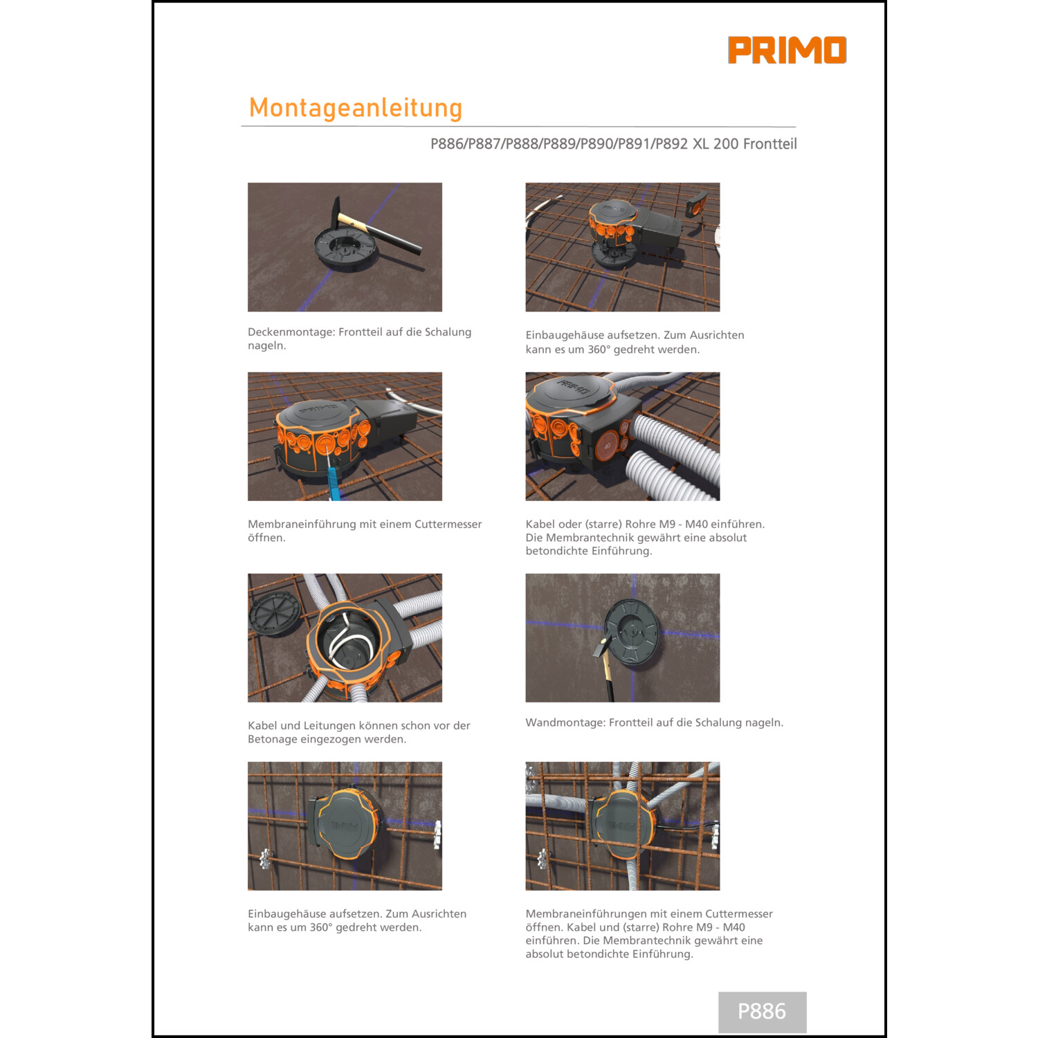 Montageanleitung