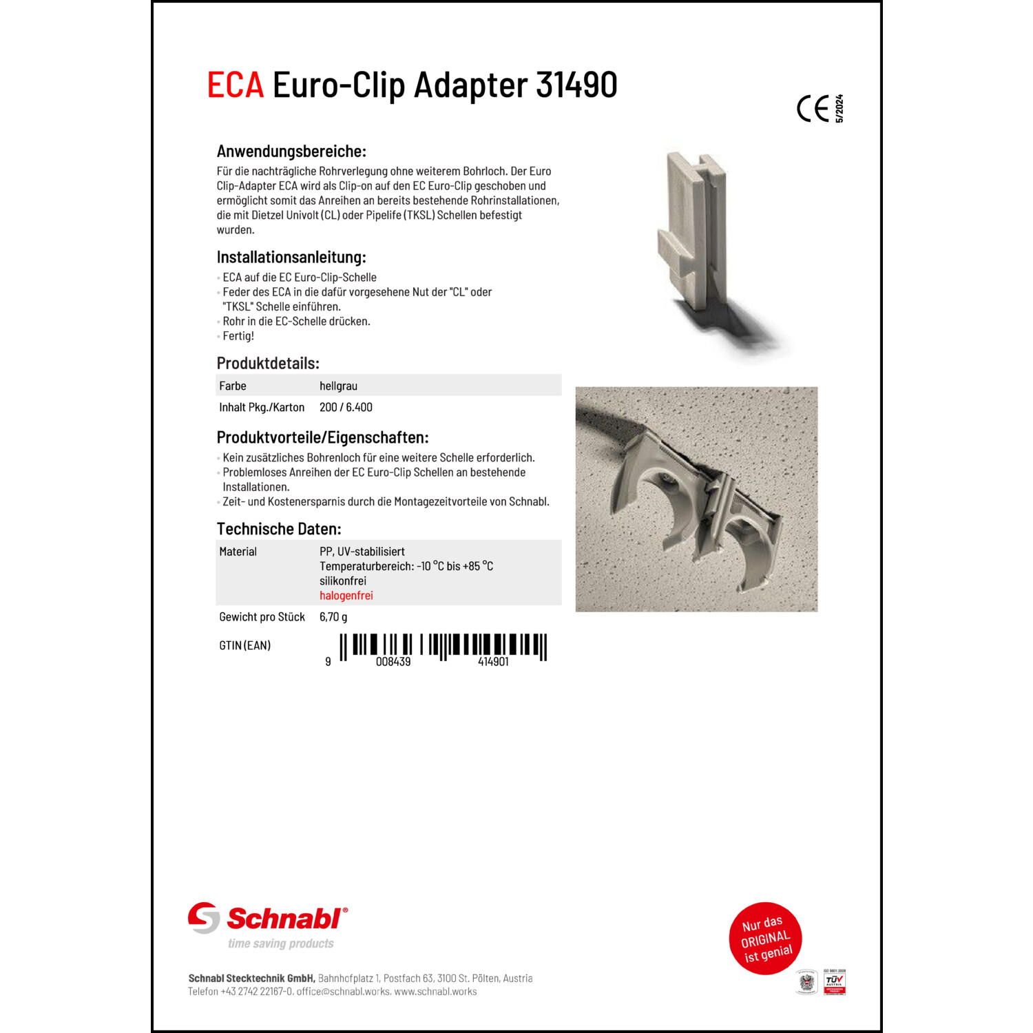 Produktdatenblatt