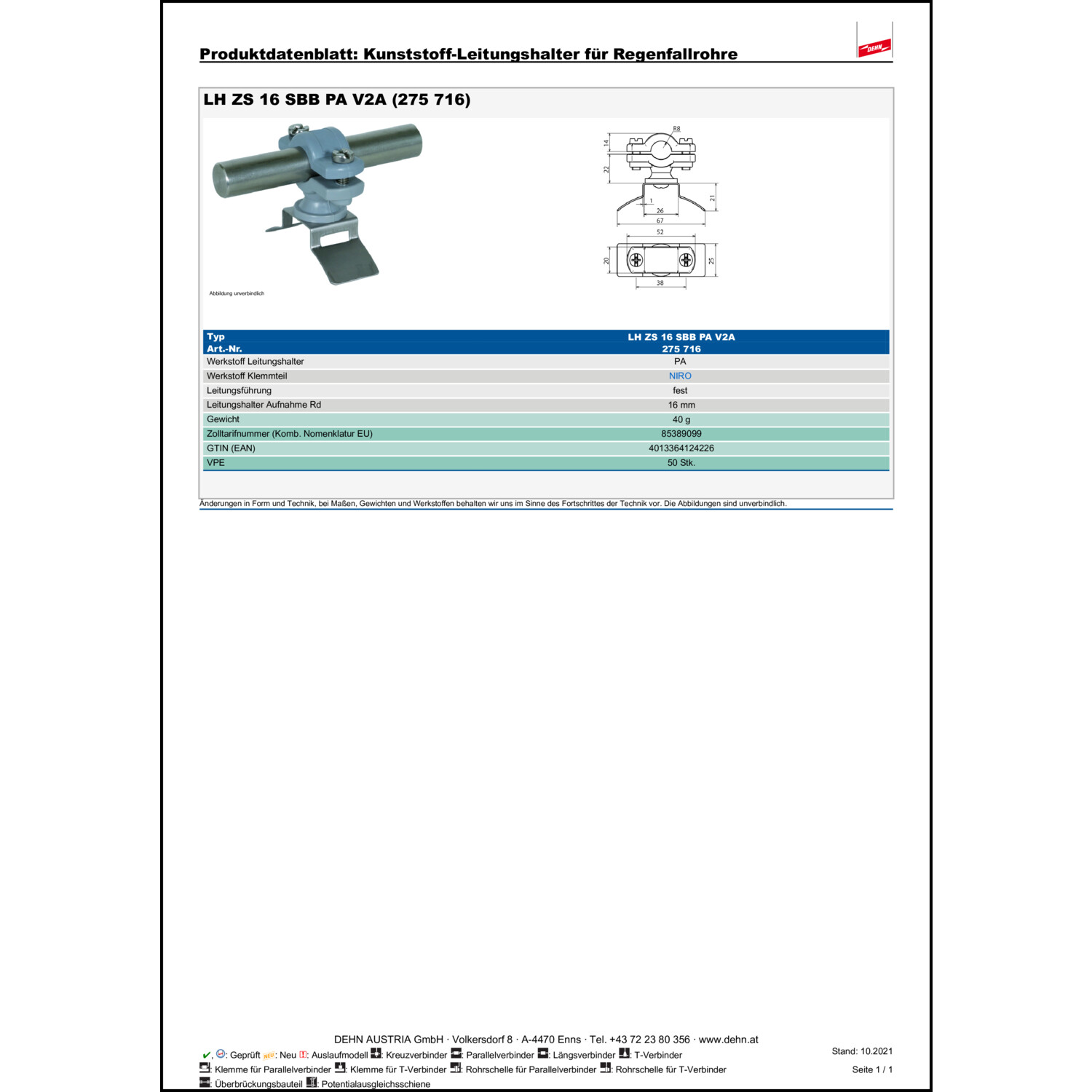 Produktdatenblatt