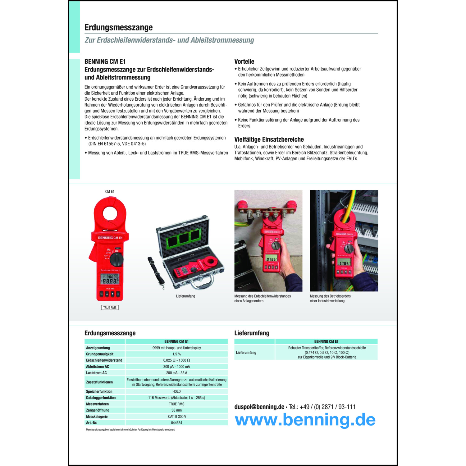 Produktdatenblatt