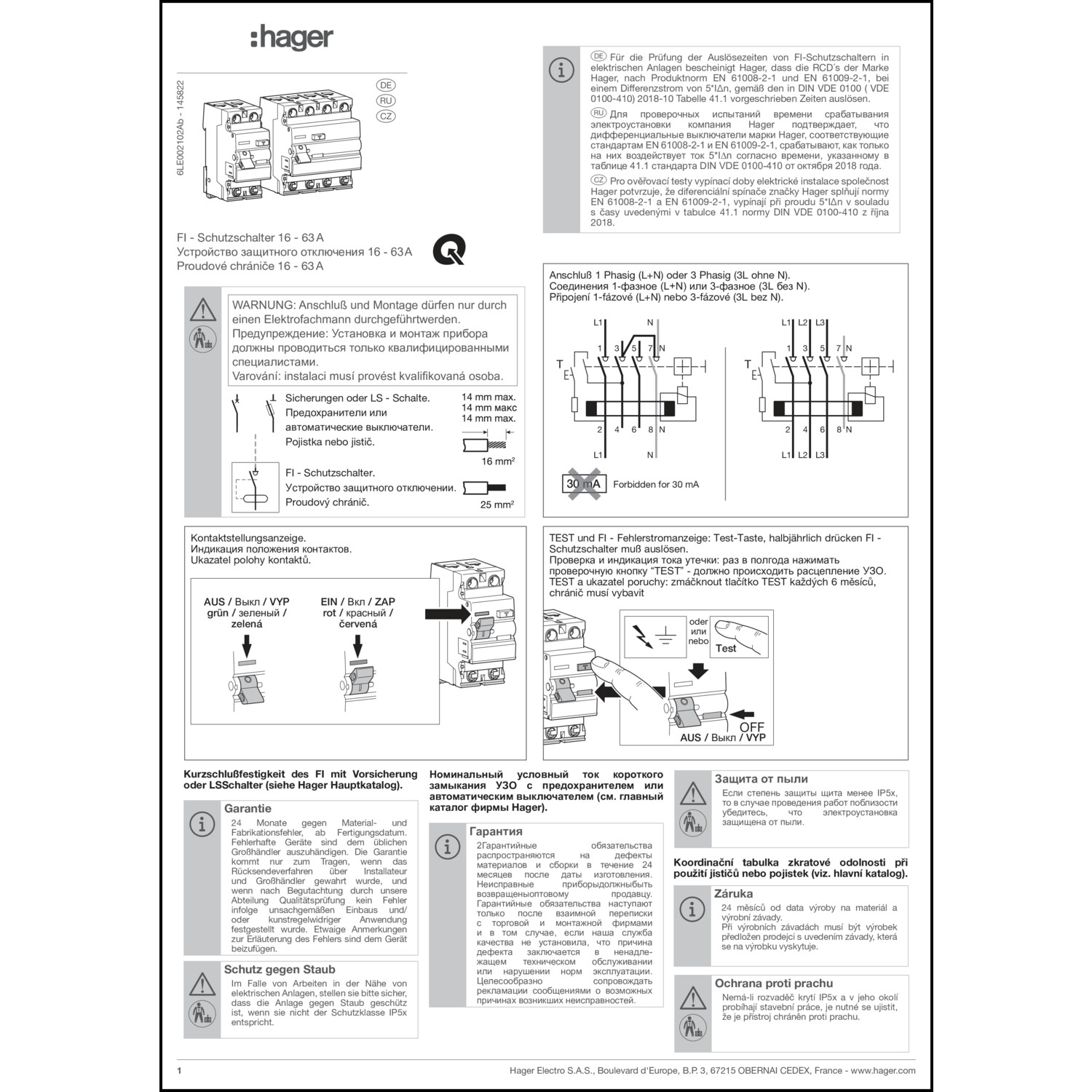 Technische Information