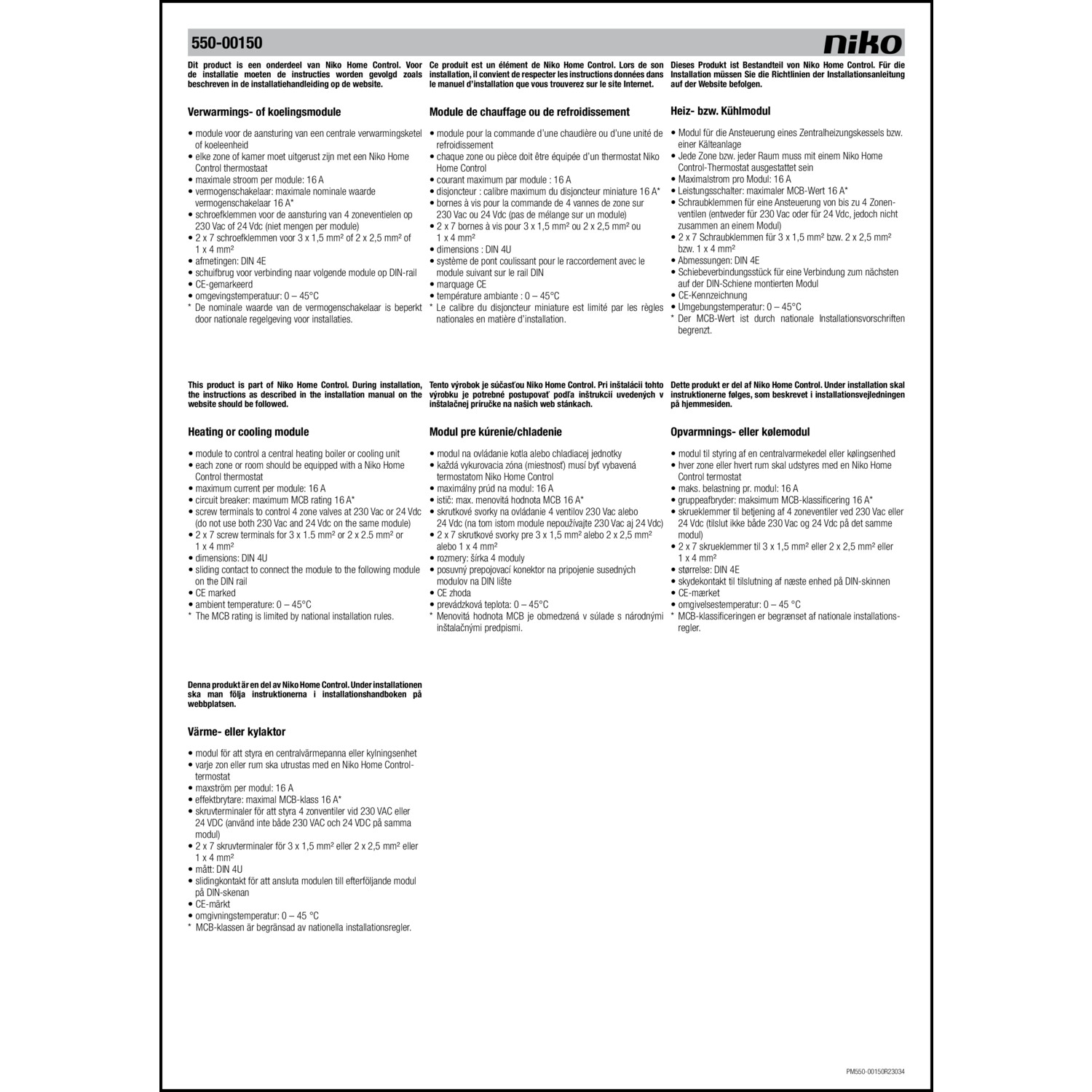 Technische Information