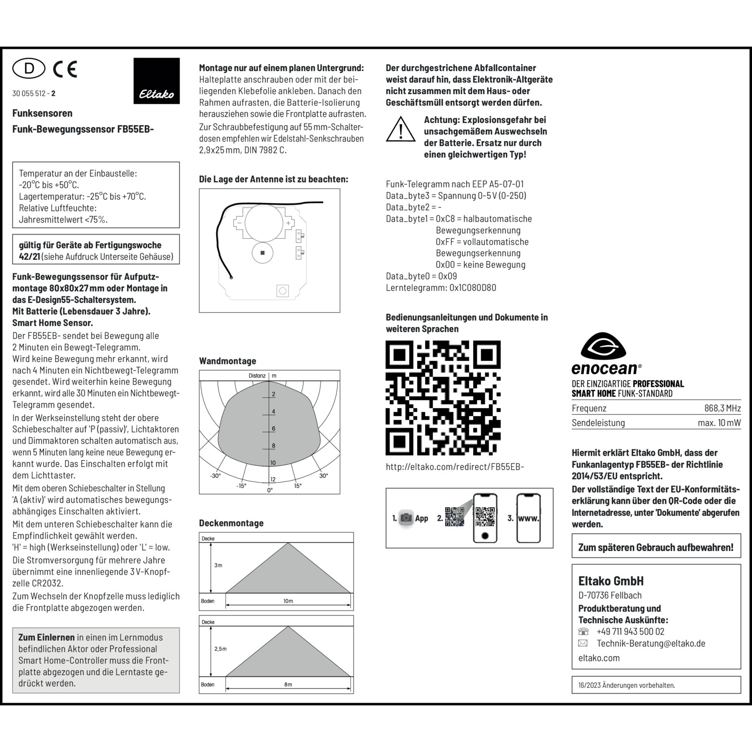 Management-, Betriebs- und Wartungsdokument