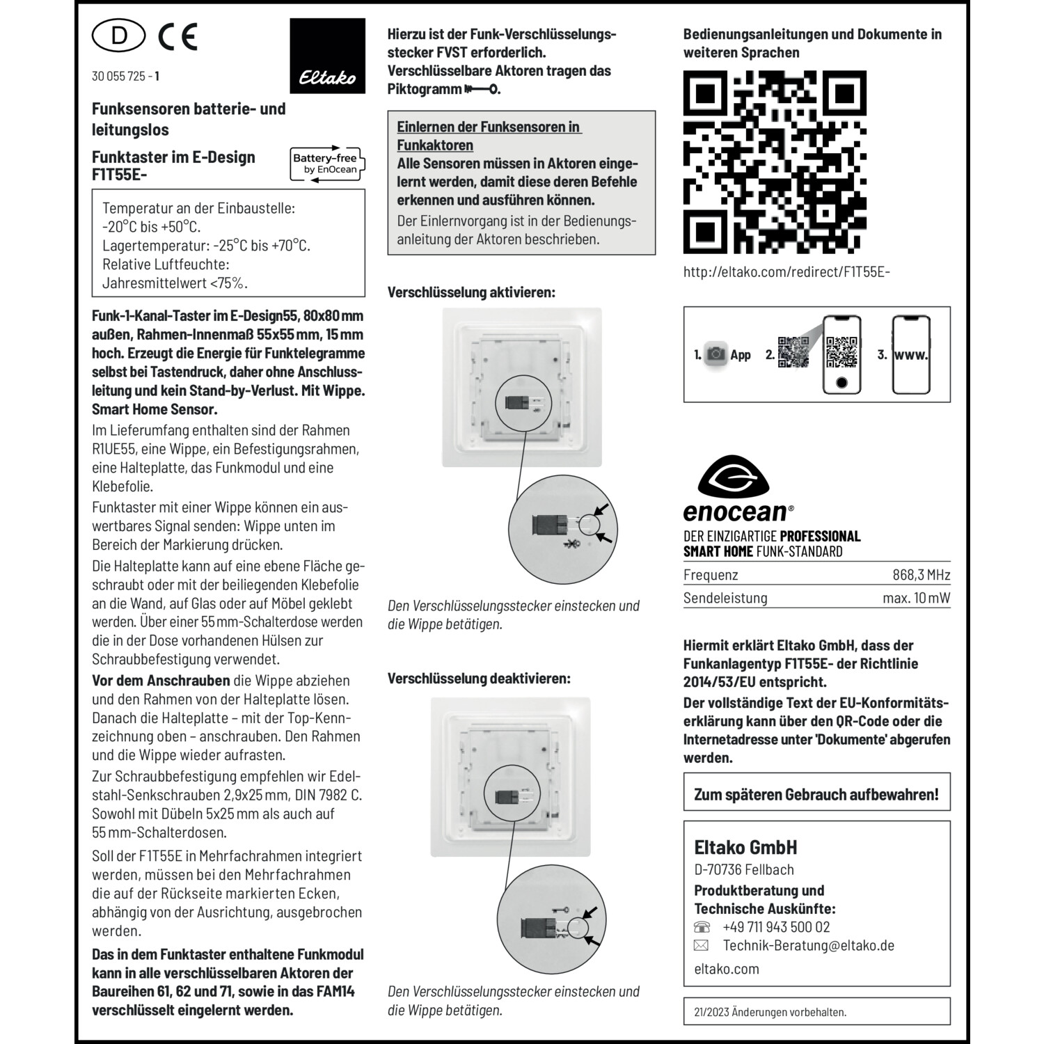 Management-, Betriebs- und Wartungsdokument
