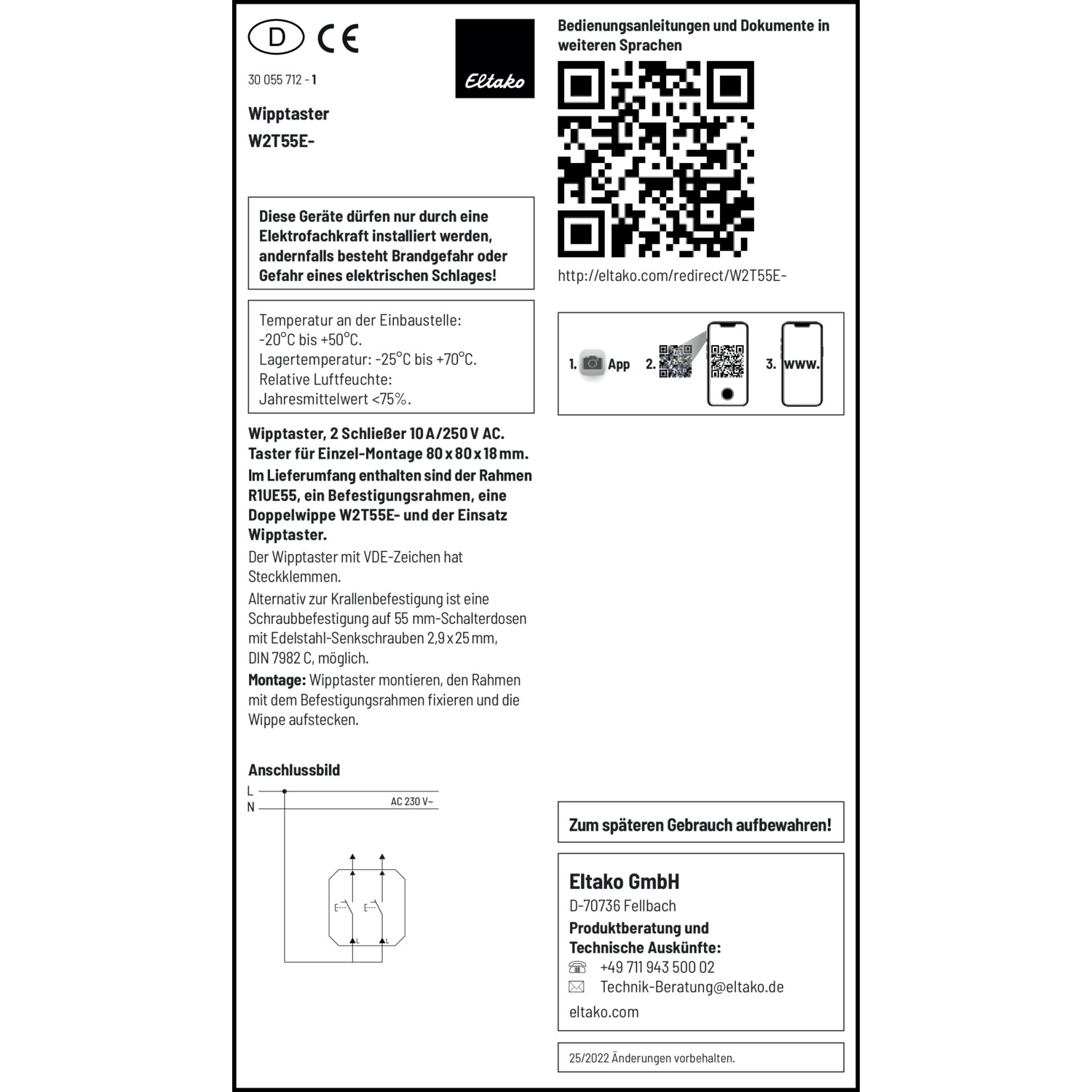 Management-, Betriebs- und Wartungsdokument