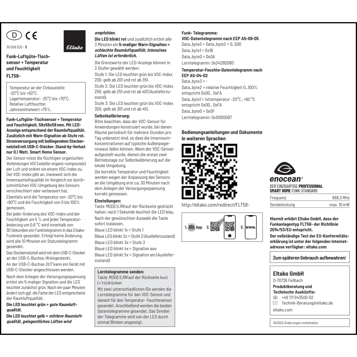Management-, Betriebs- und Wartungsdokument
