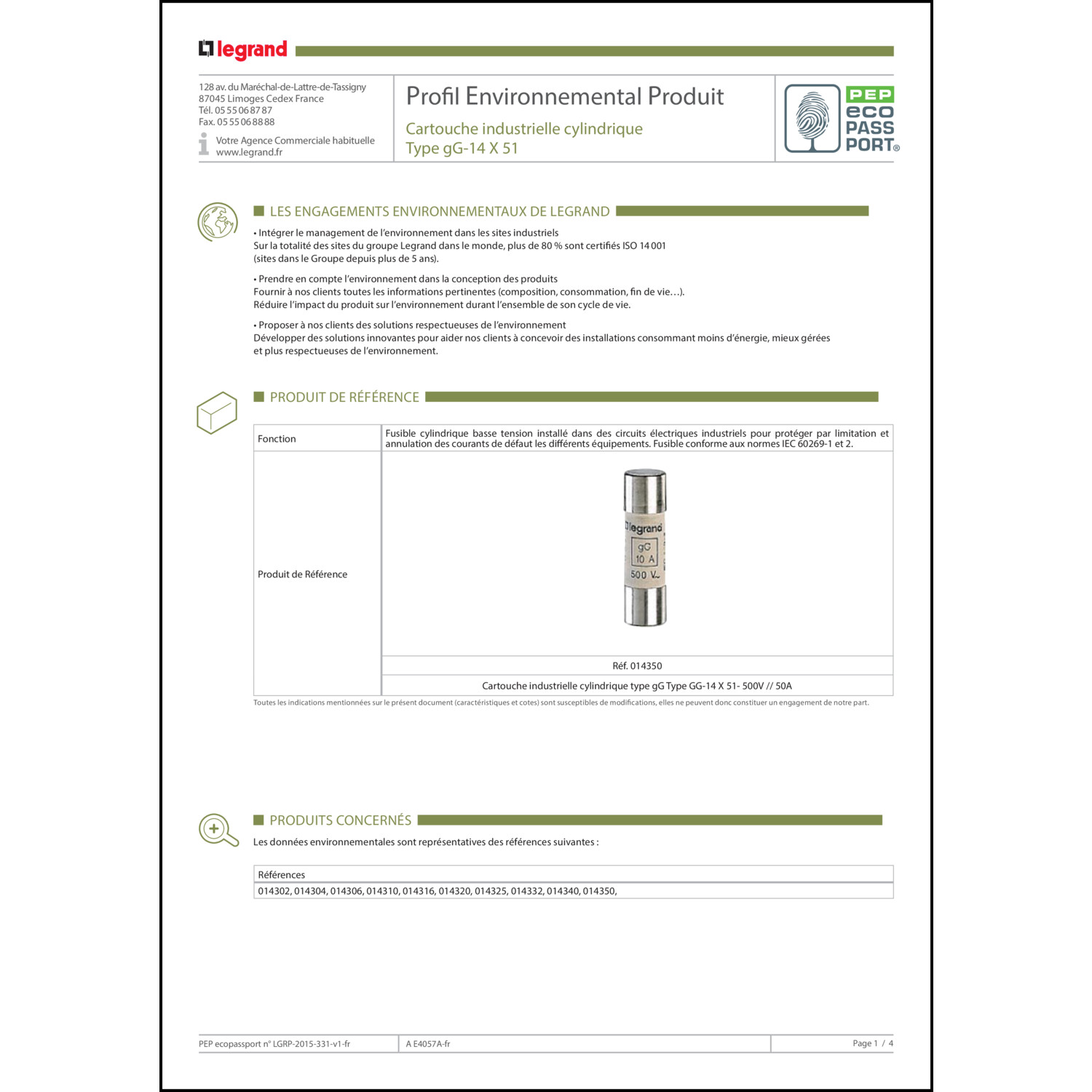 EPD-Erklärung (Environmental Product Declaration)
