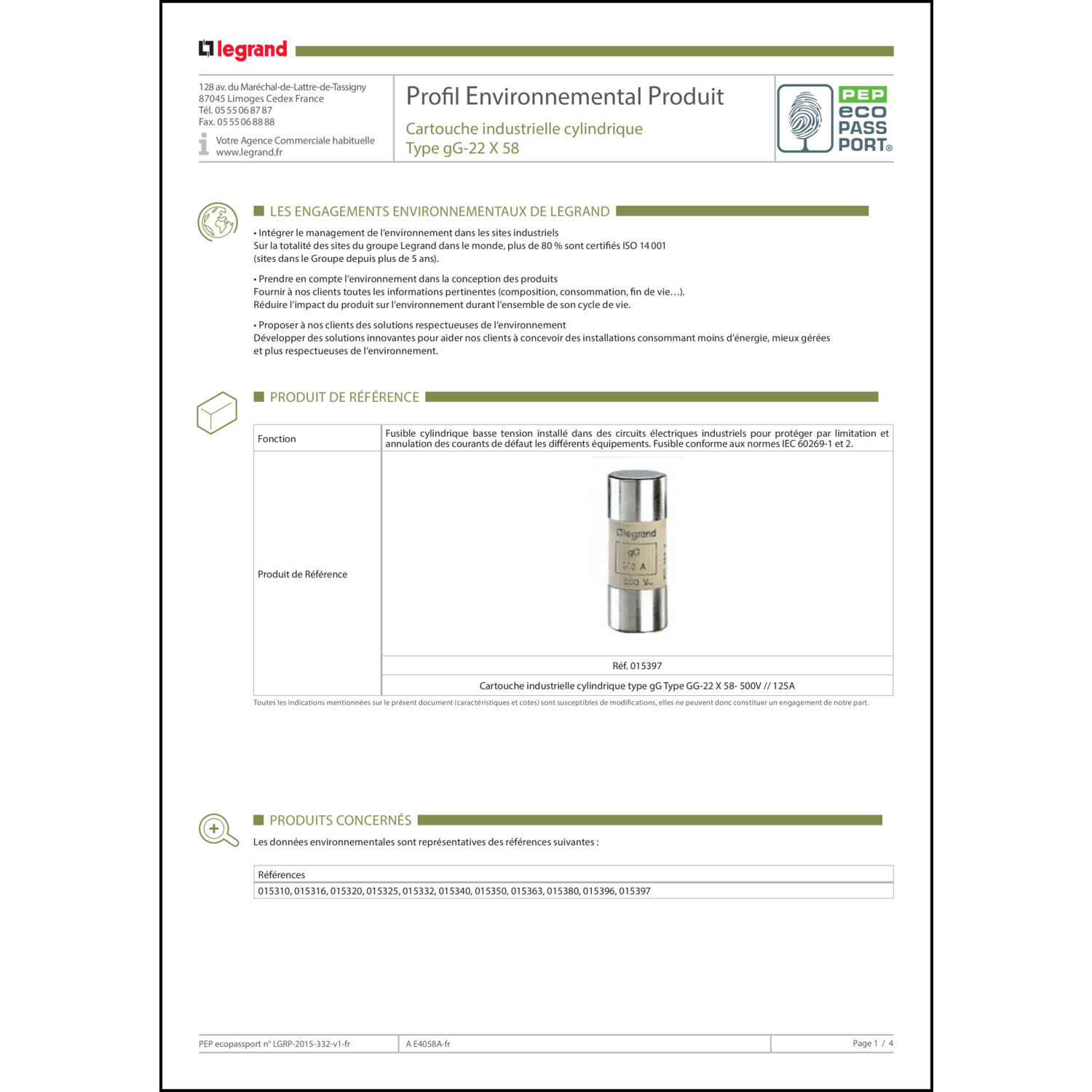 EPD-Erklärung (Environmental Product Declaration)