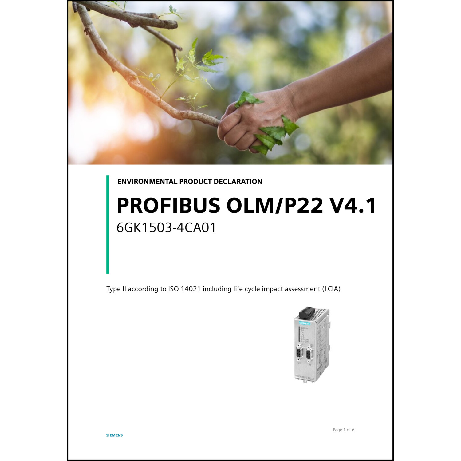 EPD-Erklärung (Environmental Product Declaration)