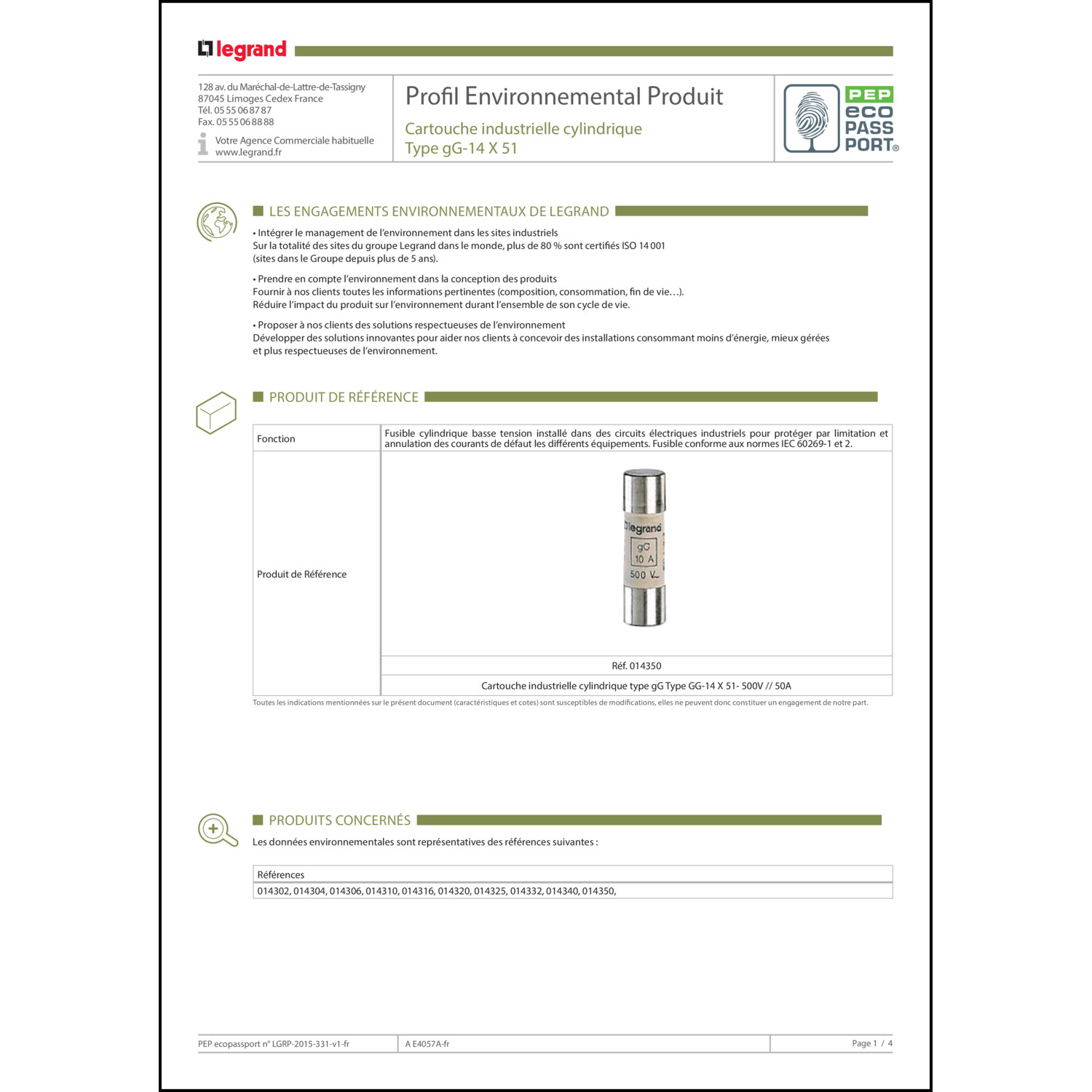 EPD-Erklärung (Environmental Product Declaration)