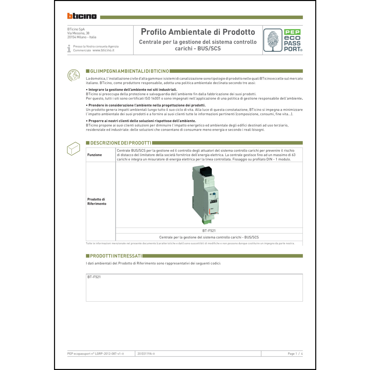 EPD-Erklärung (Environmental Product Declaration)