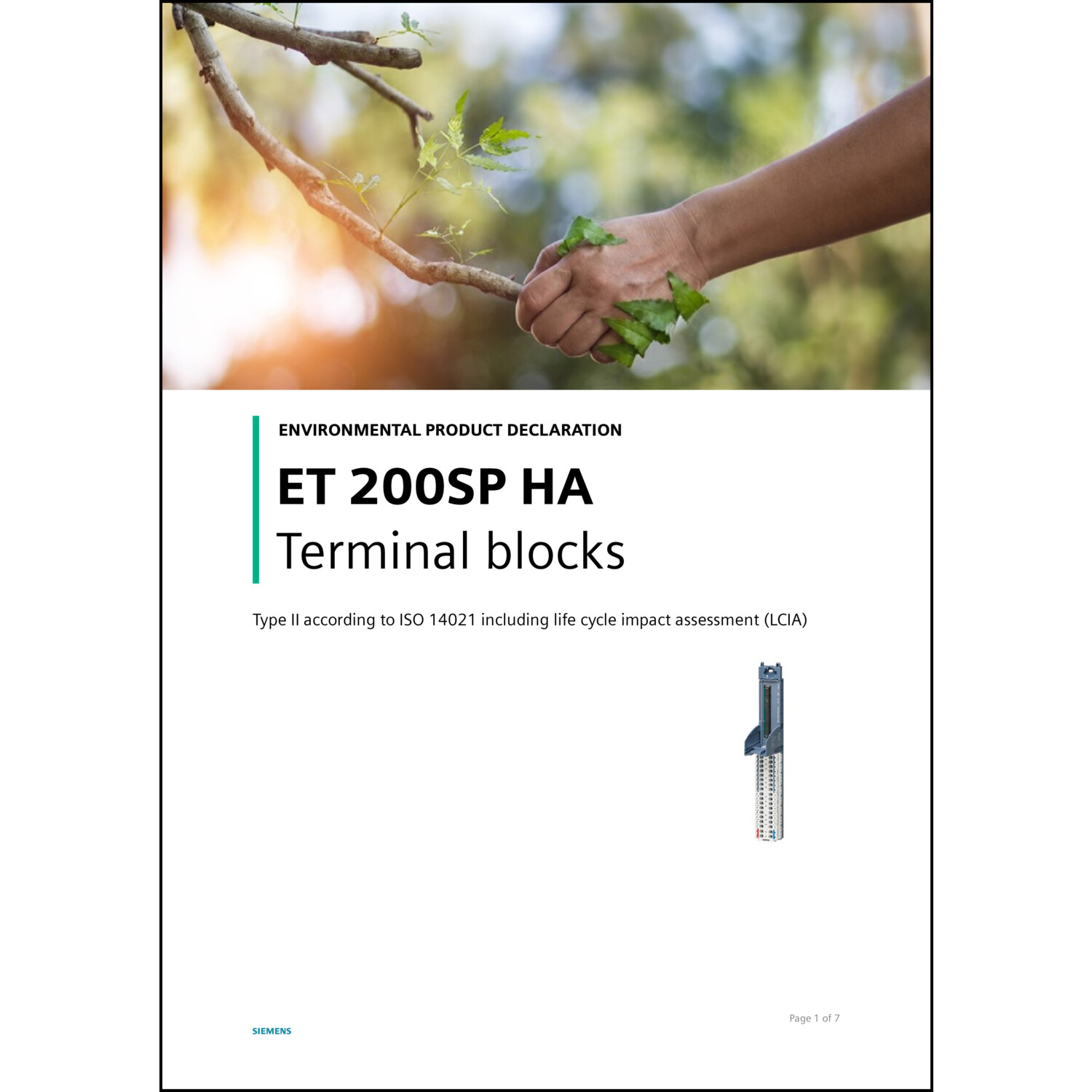 EPD-Erklärung (Environmental Product Declaration)