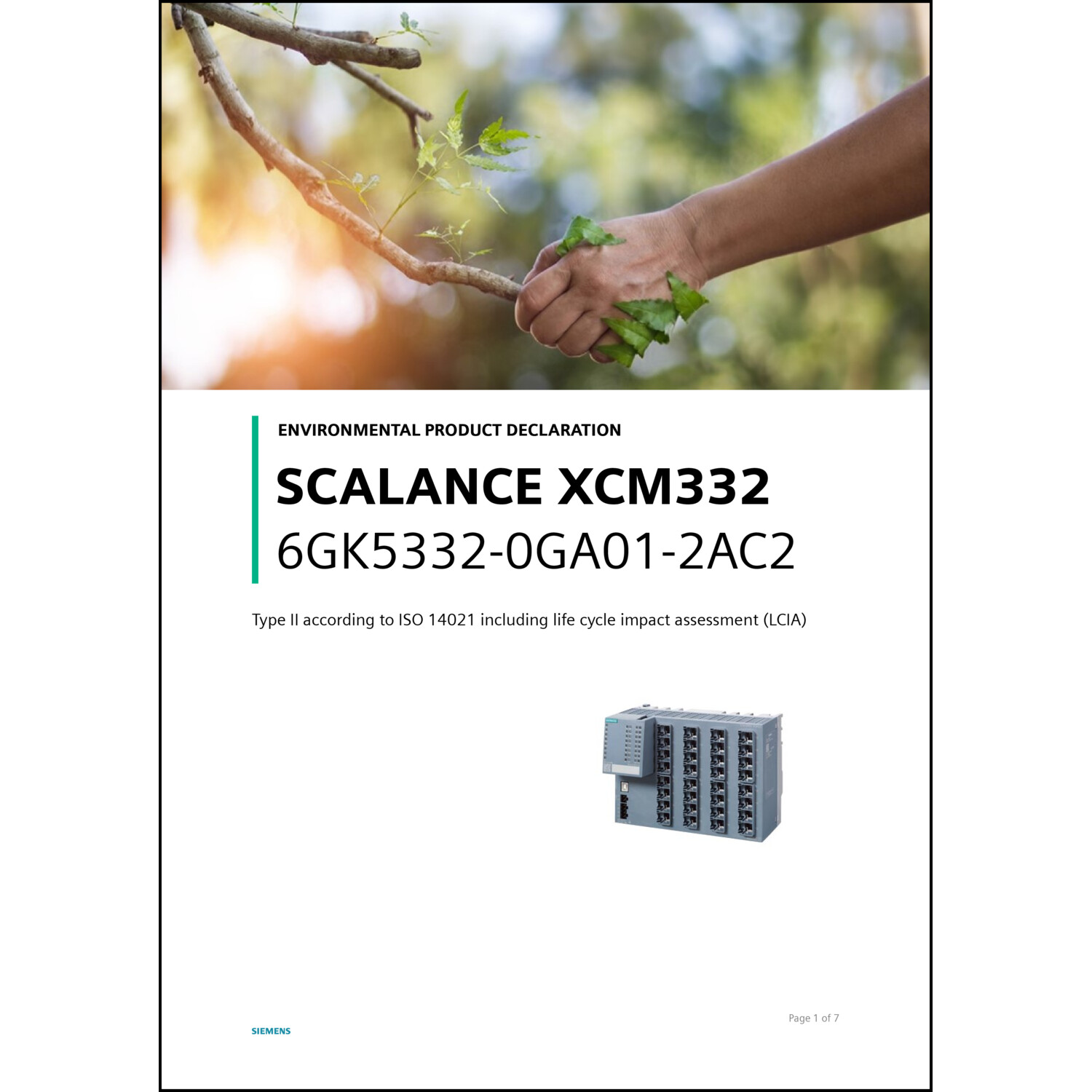 EPD-Erklärung (Environmental Product Declaration)