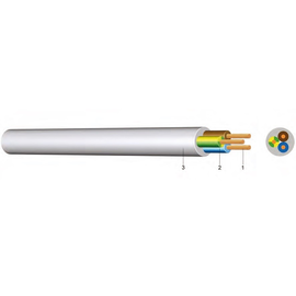 A05VV-F YMM-J 5G6 grau Messlänge PVC-Schlauchleitung Produktbild