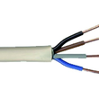 (N)YM-O 3X1,5 grau Messlänge PVC-Mantelleitung OHNE gelb-grün Produktbild
