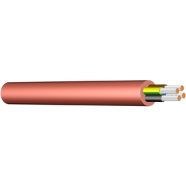 SIHF-O 2X0,75 rotbraun Messlänge - 180°C Silikonleitung Produktbild