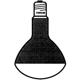 015071 OSRAM HQL 400 QUECKSILBERDAMPFL. 400W SPEZIALSTRAHLER E40 EEI:B Produktbild