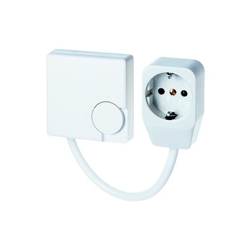 101910151102 EBERLE RTR-E3311 RAUM THERMOSTAT 0-30 GRAD,1Ö,16A, M.KABEL1,8M Produktbild Front View L