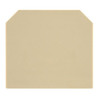 303660000 WeidmÃŒller WAP Abschlussplatte zu SAK 35 beige Produktbild