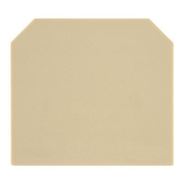 303660000 Weidmüller WAP Abschlussplatte zu SAK 35 beige Produktbild