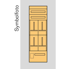 EB7S2 ERA Zählerverteilereinsatz Salzburg, bxhxt=476x1500x155mm, Metall Produktbild