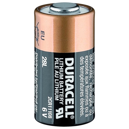 002838 DURACELL 28L/B1 (1 STK.BL) 6V LITHIUM-SPEZIALBATTERIE Produktbild Front View L