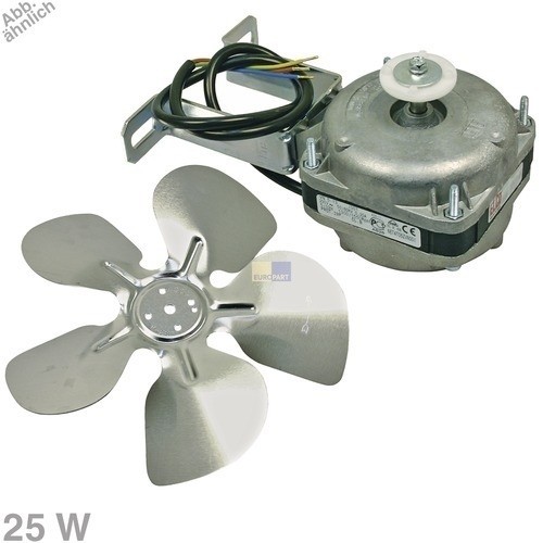 372694 EUROPART VENTILATOR 220V 25W (65VE007) Produktbild Front View L