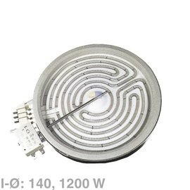 802841 EUROPART 7 TAKT STRAHLUNGSHEIZK. 14,5 CM 1200W  230V (51KP603) Produktbild