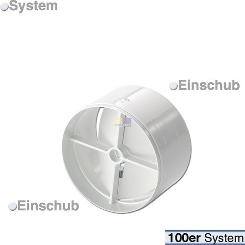 771763 EUROPART VENTILATOR-RÜCKSTAUKLAP. (74FK426) Produktbild Front View L