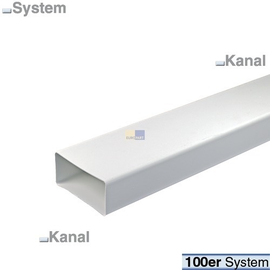 771806 EUROPART FLACHKANAL 100 WEISS (74FK610) Produktbild