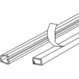 LCD51.6 KLEINHUIS MINIKANAL 4,5 X 9 HXB WEISS M. KLEBEBAND Produktbild