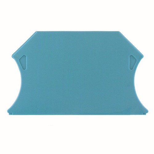 1050080000 WEIDMÜLLER BLAU WAP ABSCHLUSS PLATTE ZU WDU 2,5-10# BLAU Produktbild Front View L