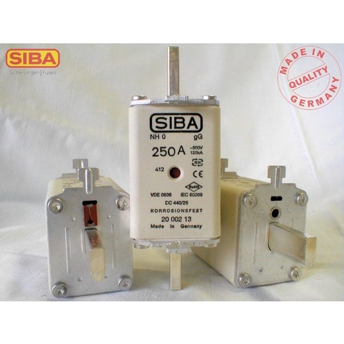 2000213.63 SIBA NH O.SE2 GL 63A SICHERUNG Produktbild Front View L