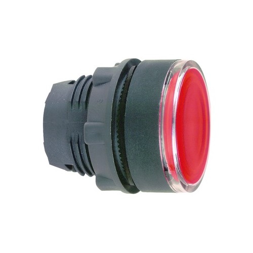 ZB5AW343 Schneider E. LEUCHTDRUCKTASTER ROT  F.LED HARMONY STYLE 5 Produktbild Front View L