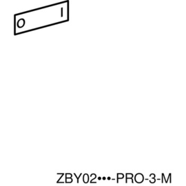ZBY02178 Schneider E. SCHILD 8X27 BESCHRIFTUNG 0-I HARMONY STYLE 5 Produktbild