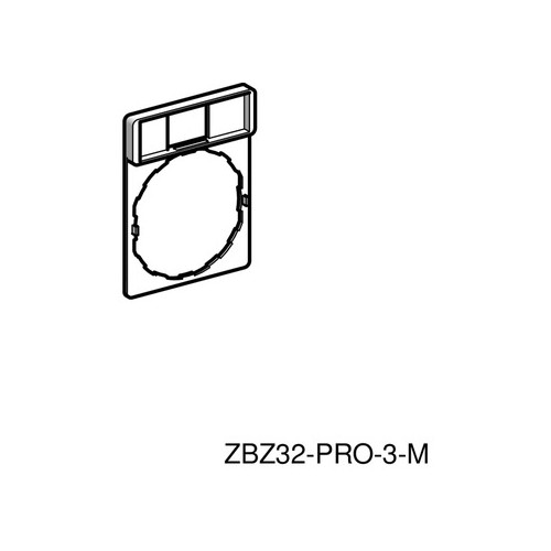 ZBZ32 Schneider E. SCHILDERTR. (30X40) OHNE SCHILD HARMONYSTYLE 5 F.SCHILD 8X27 Produktbild Front View L