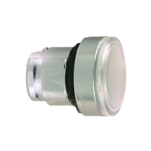 ZB4BH013 Schneider E. LEUCHTDRUCKTASTER WS VERKLINKT F.LED HARMONY STYLE 4 Produktbild Front View L