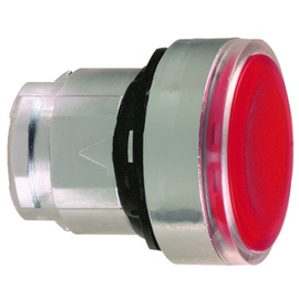 ZB4BH043 Schneider E. LEUCHTDRUCKTASTER ROT VERKLINKT F.LED HARMONY STYLE 4 Produktbild