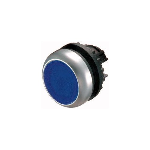 216931 EATON M22-DL-B LEUCHTDRUCKTASTE FLACH TASTEND BLAU IP67 69K TITAN Produktbild Front View L