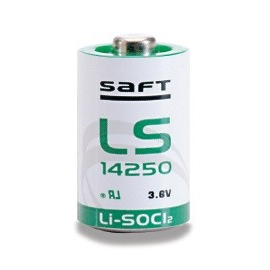 681 Saft LS14250 LithiumBatterie 1/2AA 3,6V 1200mAh ohne LF 14,5x24,8 Produktbild