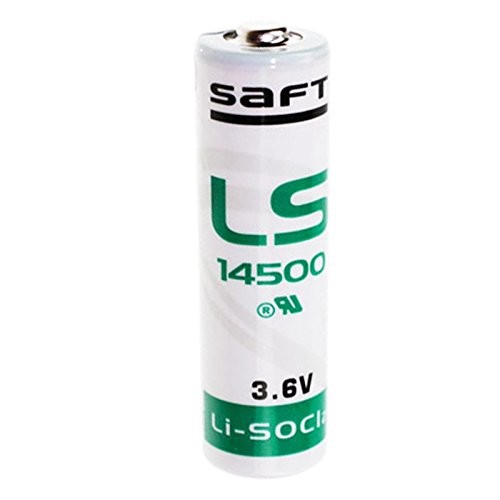 1382 Saft LS14500 LithiumBatterie AA Mignon 3,6V 2600mAh ohne LF 14,5x50,3 Produktbild Front View L